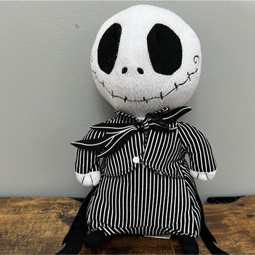 NECA Nightmare Before Christmas Jack Skellington Plush Pinstripe Suit Toy